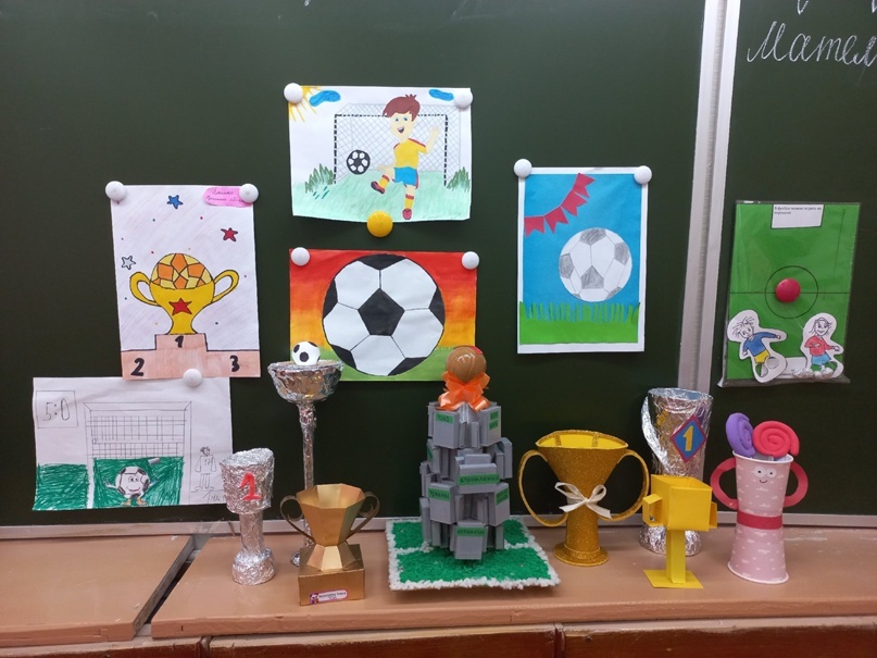 Ребята из 2б класса активно участвуют в проекте «Футбол в школе»..